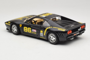 Ferrari 288 GTO #86 Sort Begrænset Udgave 1984 Bburago 1:18 3027-B1 Metal — billede 7 af 8
