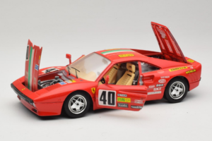 Ferrari 288 GTO Rally #40 Rød 1986 Bburago 1:18 3057-P1 Metal — billede 2 af 8