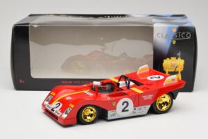 Ferrari 312 PB #2 Scuderia Ferrari World Sportscar Championship 1972 Shell 1:18 Shell001 Metal — billede 8 af 8