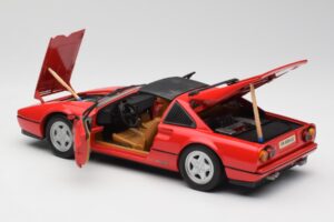 Ferrari 328 GTS Rød Anson 1:18 TY11078 Metal — billede 5 af 8