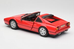 Ferrari 328 GTS Rød Anson 1:18 TY11078 Metal — billede 7 af 8