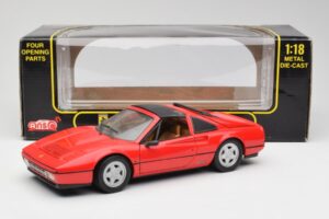 Ferrari 328 GTS Rød Anson 1:18 TY11078 Metal — billede 8 af 8