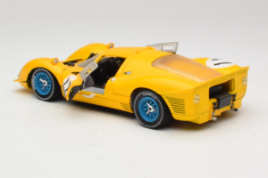 Ferrari 330 P4 #11 Gul Spa-Francorchamps 1967 Eagles Race 1:18 38007-Y1 Metal — billede 5 af 8