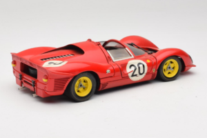 Ferrari 330 P4 #20 Rød 1967 Revell 1:18 48822-P1 Metal — billede 3 af 8
