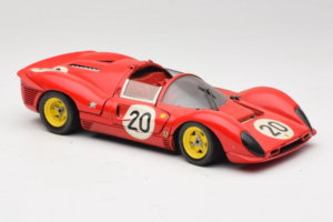 Ferrari 330 P4 #20 Rød 1967 Revell 1:18 48822-P1 Metal — billede 6 af 8