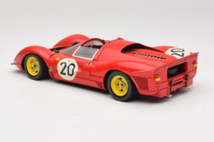 Ferrari 330 P4 #20 Rød 1967 Revell 1:18 48822-P1 Metal — billede 7 af 8