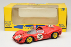 Ferrari 330 P4 #20 Rød 1967 Revell 1:18 48822-P1 Metal — billede 8 af 8