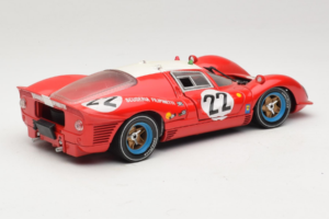 Ferrari 330 P4 #22 Scuderia Filipinetti Poor Condition 1967 Revell 1:18 48825-P1 Metal — billede 3 af 8