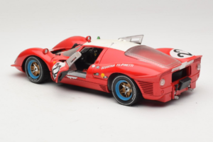 Ferrari 330 P4 #22 Scuderia Filipinetti Poor Condition 1967 Revell 1:18 48825-P1 Metal — billede 5 af 8