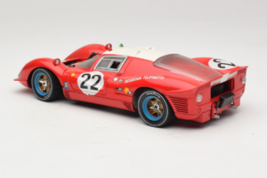 Ferrari 330 P4 #22 Scuderia Filipinetti Poor Condition 1967 Revell 1:18 48825-P1 Metal — billede 7 af 8