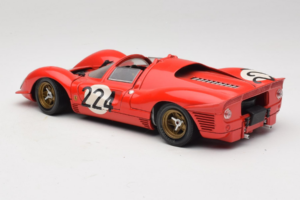 Ferrari 330 P4 #224 Rød 1967 Revell 1:18 48825-P2 Metal — billede 6 af 7