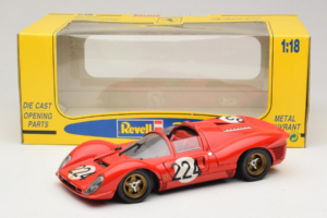 Ferrari 330 P4 #224 Rød 1967 Revell 1:18 48825-P2 Metal — billede 7 af 7
