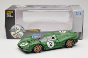 Ferrari 330 P4 #9 Grøn Spa-Francorchamps 1967 Eagles Race 1:18 41007 Metal — billede 8 af 8