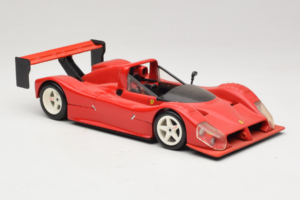 Ferrari 333 SP Rød Med Hvide Fælge Hot Wheels 1:18 29230 Metal — billede 6 af 8