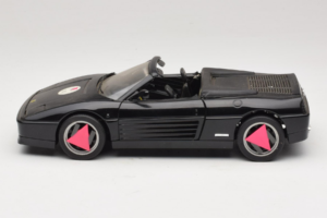 Ferrari 348 Spider Sort Mira 1:18 6181 Metal — billede 4 af 8