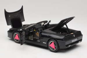 Ferrari 348 Spider Sort Mira 1:18 6181 Metal — billede 5 af 8