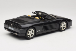 Ferrari 348 Spider Sort Med Sølvfælge Mira 1:18 6918 Metal — billede 3 af 8