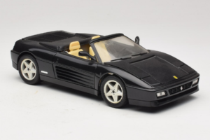 Ferrari 348 Spider Sort Med Sølvfælge Mira 1:18 6918 Metal — billede 6 af 8