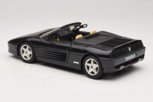 Ferrari 348 Spider Sort Med Sølvfælge Mira 1:18 6918 Metal — billede 7 af 8