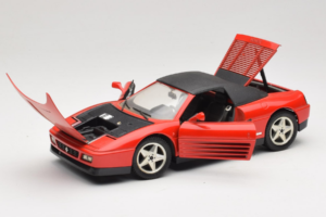Ferrari 348 Spider Rød Mira 1:18 6180 Metal — billede 2 af 8
