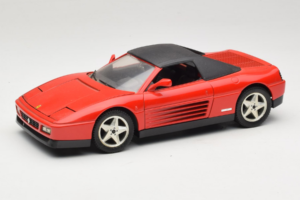 Ferrari 348 Spider Rød Mira 1:18 6180 Metal