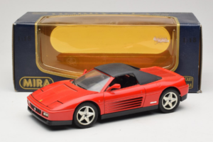 Ferrari 348 Spider Rød Mira 1:18 6180 Metal — billede 8 af 8