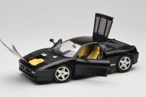 Ferrari 348 TB Sort Mira 1:18 6101-R1 Metal — billede 3 af 8