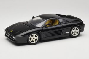Ferrari 348 TB Sort Mira 1:18 6101-R1 Metal
