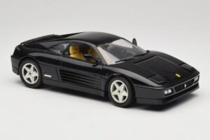 Ferrari 348 TB Sort Mira 1:18 6101-R1 Metal — billede 6 af 8