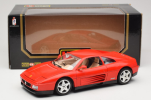 Ferrari 348 tb Rød Bburago 1:18 3039 Metal — billede 8 af 8
