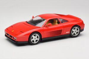 Ferrari 348 TB Rød Mira 1:18 6101 Metal