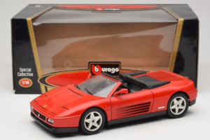 Ferrari 348 TB Rød Bburago 1:18 3039-P4 Metal — billede 8 af 8