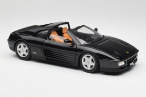 Ferrari 348 TS Sort Hot Wheels 1:18 X5481 Metal — billede 6 af 8