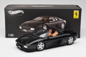 Ferrari 348 TS Sort Hot Wheels 1:18 X5481 Metal — billede 8 af 8