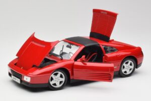 Ferrari 348 TS Rød Maisto 1:18 52119 Metal — billede 2 af 8