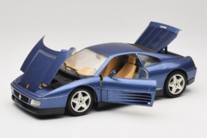 Ferrari 348tb Mørkeblå Metallic Bburago 1:18 3039-B1 Metal — billede 2 af 8