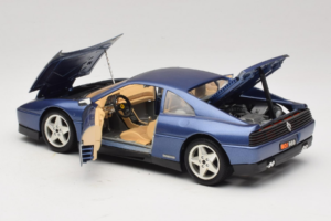 Ferrari 348tb Mørkeblå Metallic Bburago 1:18 3039-B1 Metal — billede 5 af 8
