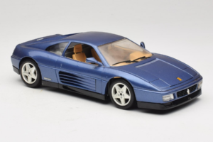 Ferrari 348tb Mørkeblå Metallic Bburago 1:18 3039-B1 Metal — billede 6 af 8