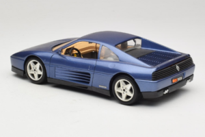 Ferrari 348tb Mørkeblå Metallic Bburago 1:18 3039-B1 Metal — billede 7 af 8