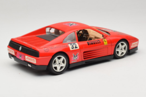Ferrari 348 TB #32 Pirelli Rød 1989 Bburago 1:18 3039-P1 Metal — billede 3 af 8