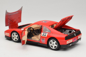 Ferrari 348 TB #32 Pirelli Rød 1989 Bburago 1:18 3039-P1 Metal — billede 5 af 8