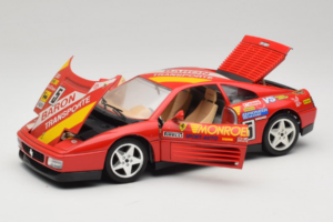 Ferrari 348 TB #5 Monroe Rød 1989 Bburago 1:18 3039-M1 Metal — billede 2 af 8