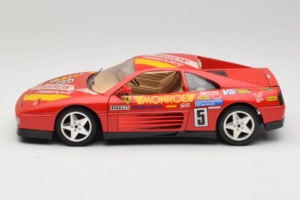 Ferrari 348 TB #5 Monroe Rød 1989 Bburago 1:18 3039-M1 Metal — billede 4 af 8