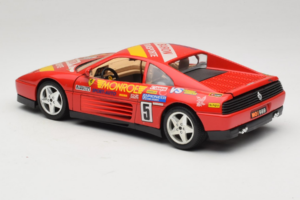 Ferrari 348 TB #5 Monroe Rød 1989 Bburago 1:18 3039-M1 Metal — billede 7 af 8