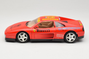 Ferrari 348tb Pirelli Rød Bburago 1:18 3039-P2 Metal — billede 4 af 8