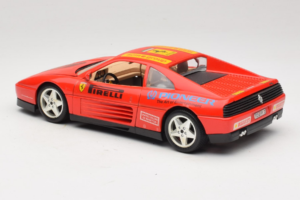 Ferrari 348tb Pirelli Rød Bburago 1:18 3039-P2 Metal — billede 7 af 8
