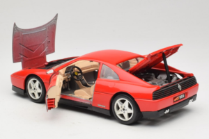 Ferrari 348tb Rød Bburago 1:18 3039-R1 Metal — billede 5 af 8