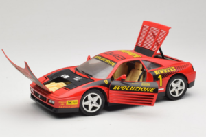 Ferrari 348 ts Evoluzione #1 Rød Mira 1:18 6112 Metal — billede 2 af 8