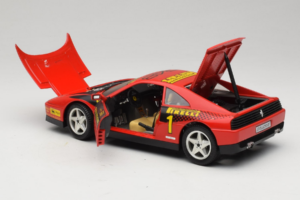 Ferrari 348 ts Evoluzione #1 Rød Mira 1:18 6112 Metal — billede 5 af 8