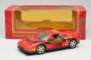Ferrari 348 ts Evoluzione #1 Rød Mira 1:18 6112 Metal — billede 8 af 8
